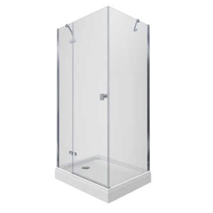 Душевое Ограждение Triton Брава-Хром 120*80, низкий поддон